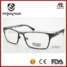 mens fashion handmade metal optical eyeglasses frame China wholesale spectacles